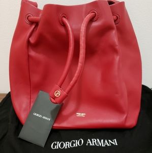 Giorgio Armani bucket handbag